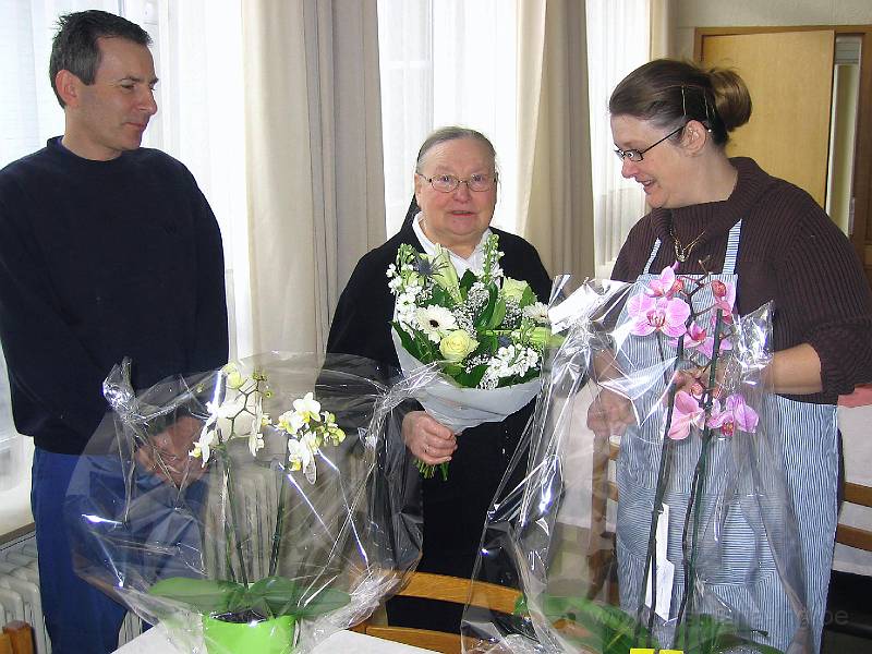 Zr Maria.JPG - Zuster Maria van de Zusters van  Poperinge die 35 jaar in Groenhove gewerkt heeft.